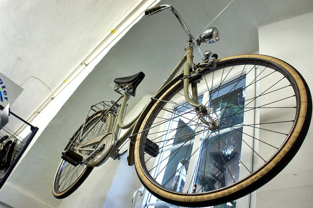 B7 Fahrradzentrum - Altes Waffenrad (c) Stern&Kringel