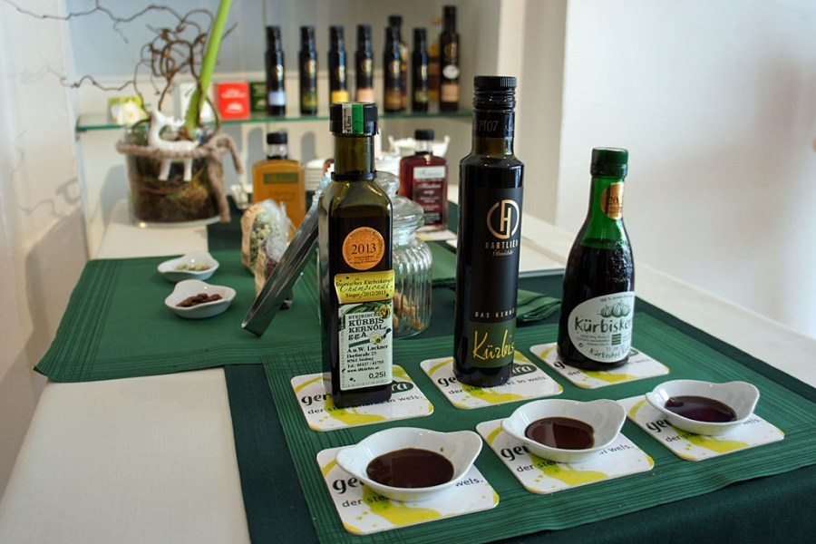 Genuss-Steira - Kürbiskernöl zum Verkosten (c) Stern&Kringel