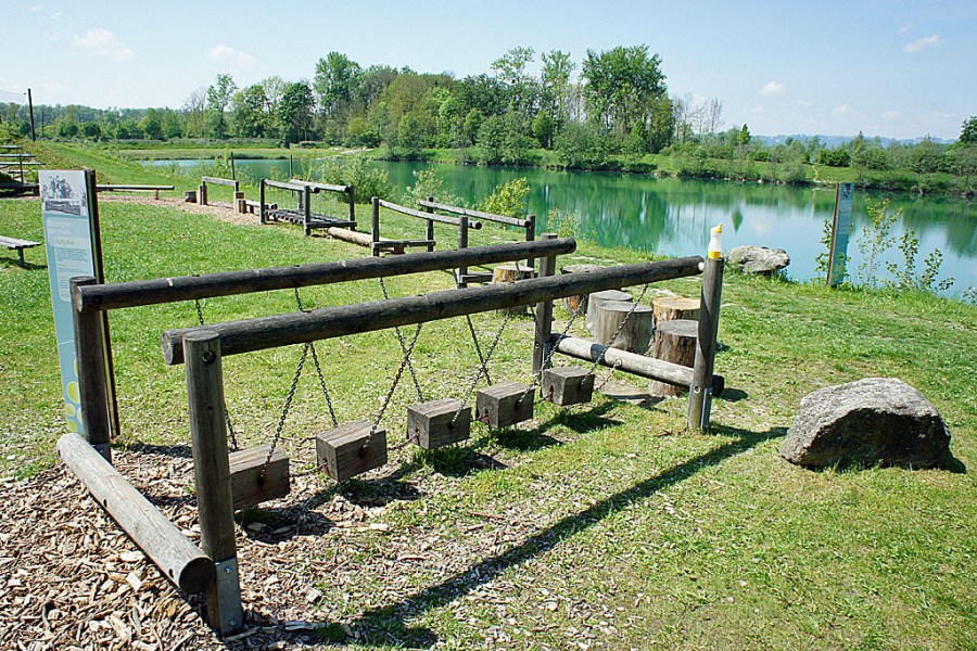 Motorikpark Feldkirchen - Balancierparcour (c) Stern&Kringel
